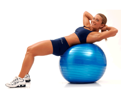 Picture of Gymnastic Fitness Ball With Pumper - Multicolor