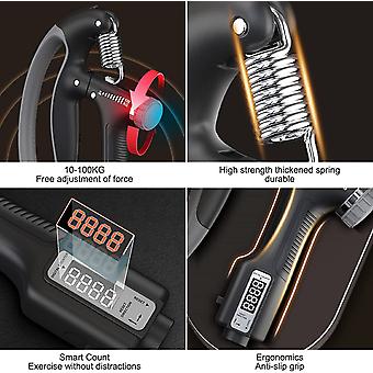 Picture of Smart Counting Adjustment Exercise Power Hand Grip 10-100KG