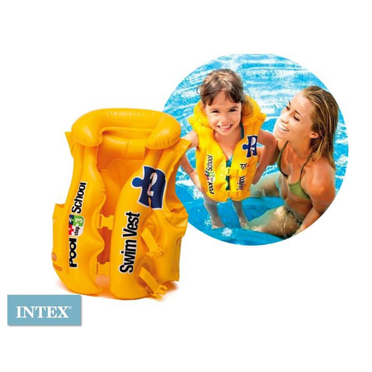 Picture of Intex Deluxe Swim Vest/Life Jacket Pool School 3-6 Years