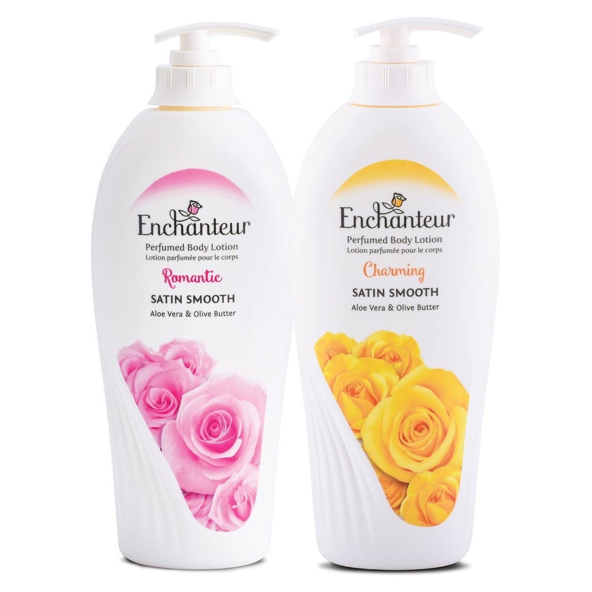 Picture of Malaysian 100% Original Enchanteur Romantic Satin Smooth Perfumed Body Lotion - 500ml