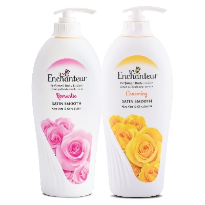 Picture of Malaysian 100% Original Enchanteur Romantic Satin Smooth Perfumed Body Lotion - 500ml