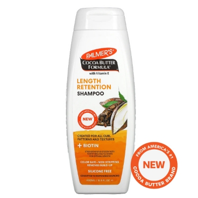 Picture of Palmer's Cocoa Butter Formula Length Retention Shampoo with Biotin and Vitamin E 400ml