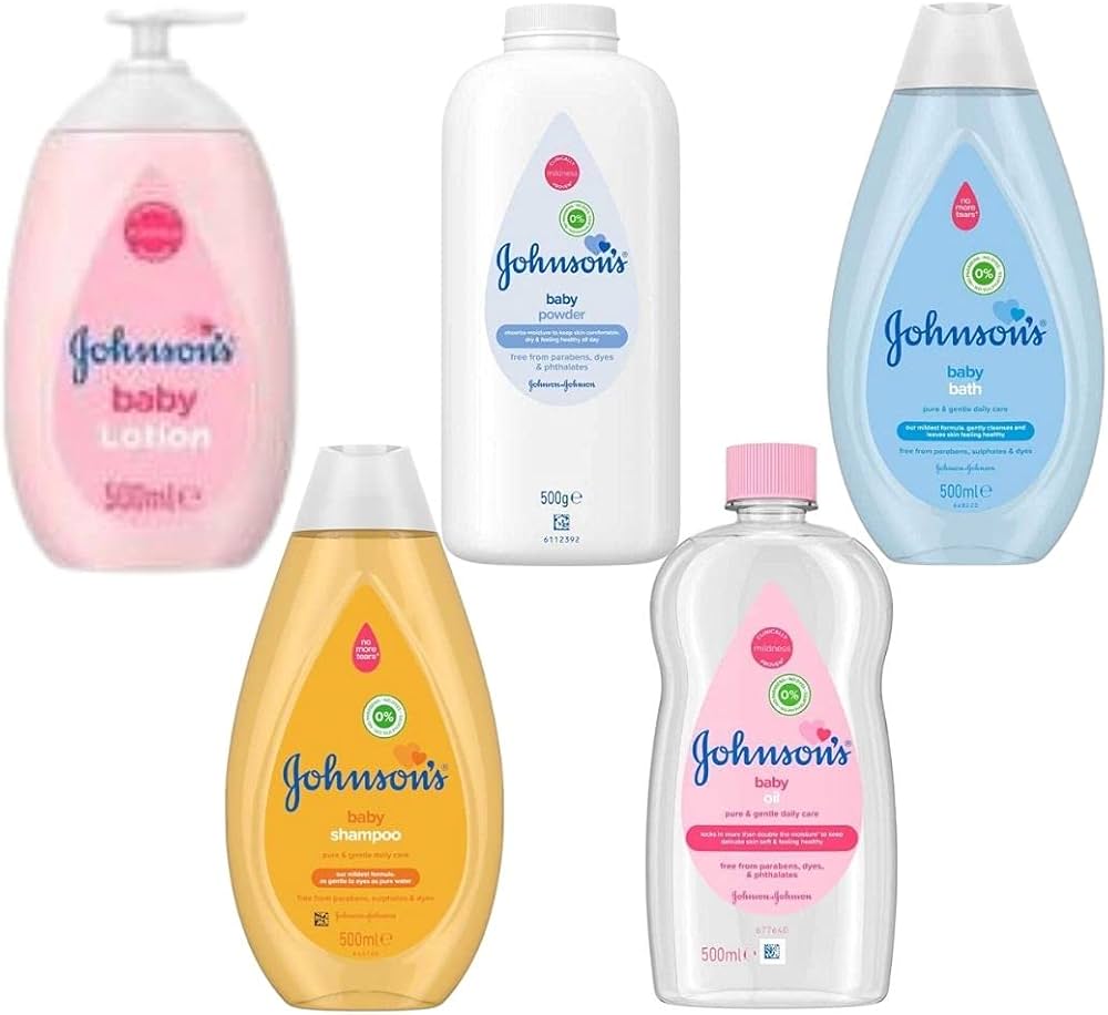 Picture of Johnson's Baby 5 Pice-combo ( Soap , Shampoo, Oil, lotion, Powder) (Made in India)