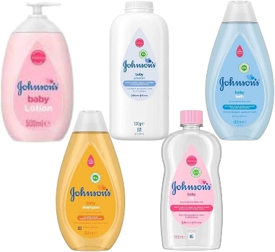 Picture of Johnson's Baby 5 Pice-combo ( Soap , Shampoo, Oil, lotion, Powder) (Made in India)