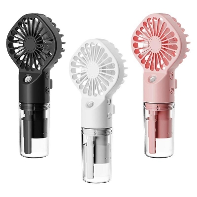 Picture of Portable Hand Held Water Spray USB Cooling Fan - Multi-color