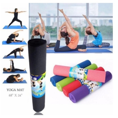 Picture of Eco Friendly Yoga Mat 6mm - Multi Color