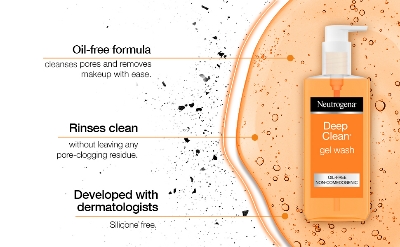 Picture of Neutrogena Deep Clean Gel Wash (Greece) - 200ML