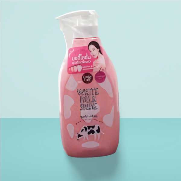 Picture of ORIGINAL THAILAND  CATHY DOLL WHITE MILK SHINE BODY LOTION 450ML