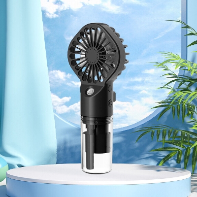 Picture of Portable Hand Held Water Spray USB Cooling Fan - Multi-color