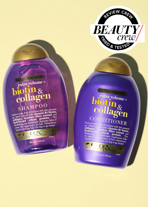 Picture of UK ,USA, Original OGX thik & Full Biotin & Collagen Shampoo Used For male/female 385 Ml