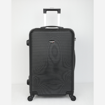 Picture of Travello  24 Inch City Ultra Light Weight Luggage-Trolley Black