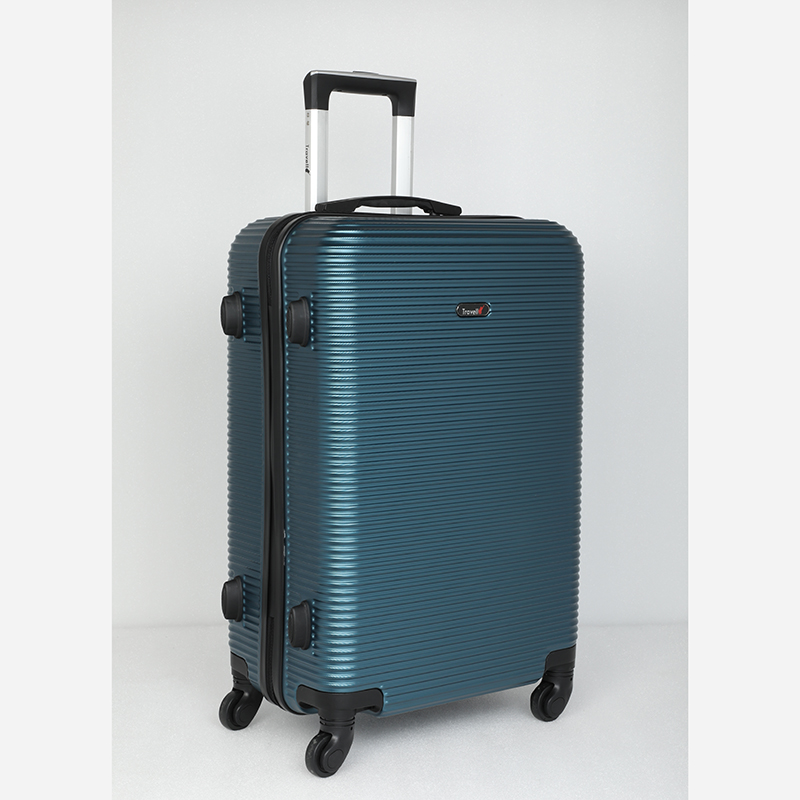 Picture of Travello 24 Inch City Unbreakable Body More Capacity Water Resistant Aluminum Luggage/Trolley/Hardtop- Green