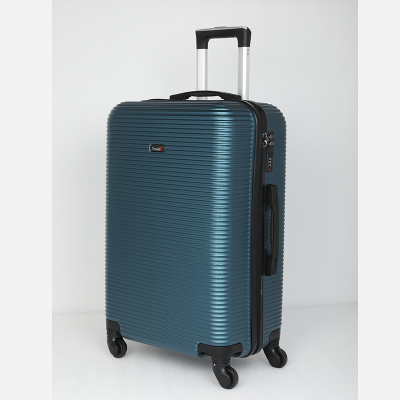 Picture of Travello 24 Inch City Unbreakable Body More Capacity Water Resistant Aluminum Luggage/Trolley/Hardtop- Green