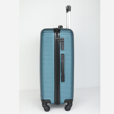 Picture of Travello 24 Inch City Unbreakable Body More Capacity Water Resistant Aluminum Luggage/Trolley/Hardtop- Green