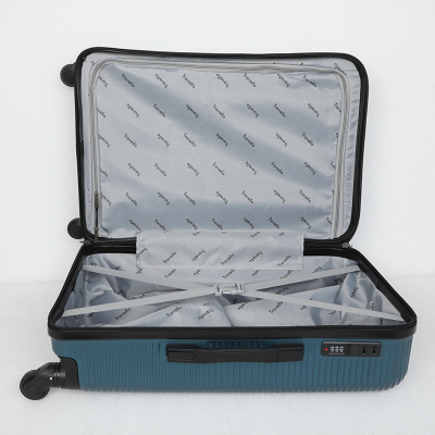 Picture of Travello 24 Inch City Unbreakable Body More Capacity Water Resistant Aluminum Luggage/Trolley/Hardtop- Green