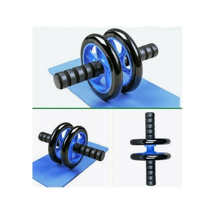 Picture of Health and Fitness Exercise AB Roller Wheel - Blue and Black