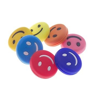 Picture of 3-PCS Tennis Racket Vibration Dampeners - Smile