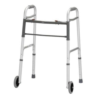 Picture of Folding Medical Patient Walker With Wheel