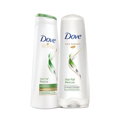 Picture of Dove Intense Repair Nourishing ,Daily Shine and  Hair Fall Rescue Shampoo-180ml  (Mada in India)