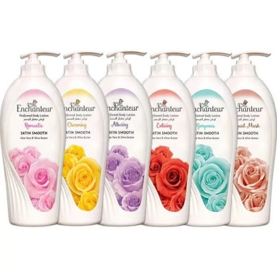 Picture of Malaysian 100% Original Enchanteur Romantic Satin Smooth Perfumed Body Lotion - 500ml