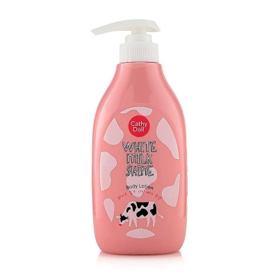 Picture of ORIGINAL THAILAND  CATHY DOLL WHITE MILK SHINE BODY LOTION 450ML
