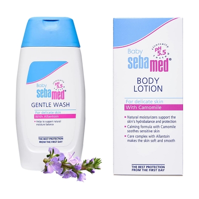 Picture of Original International European Product SebaMed ph 5.5 baby body lotion 200ml