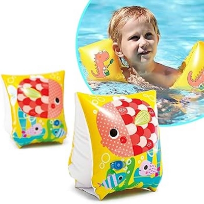 Picture of Intex Kids Swimming Inflatable Armbands Tube - Multi Color