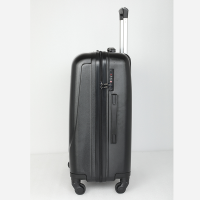Picture of Travello 24" Black Plain Unbreakable Body More Capacity Water Resistant Aluminum Luggage
