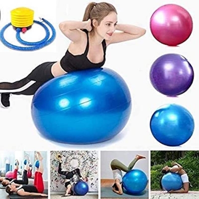 Picture of Gymnastic Fitness Ball With Pumper - Multicolor