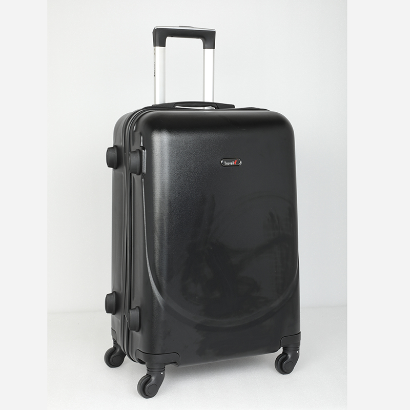 Picture of Travello 24" Black Plain Unbreakable Body More Capacity Water Resistant Aluminum Luggage