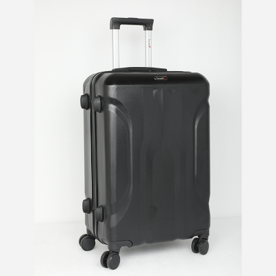 Picture of Travello Luxury Plus 24 Inch Ultra Light Weight Strong Build Quality Water-Resistant Double Caster Wheel Bigger Space Hardtop Luggage-Trolley Black