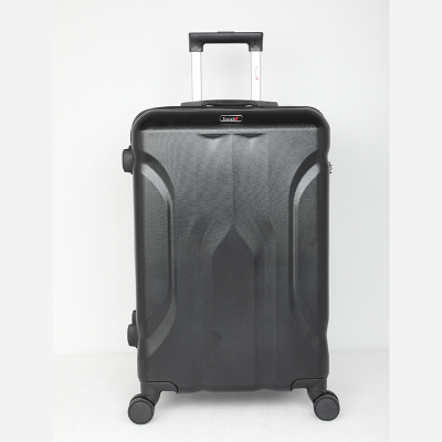 Picture of Travello Luxury Plus 24 Inch Ultra Light Weight Strong Build Quality Water-Resistant Double Caster Wheel Bigger Space Hardtop Luggage-Trolley Black