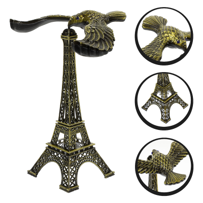 Picture of Balance eagle tower desktop decoration balance model alloy Eiffel bird dining table cabinet table ornament metal decoration office desk ornament modern home decor sculpture