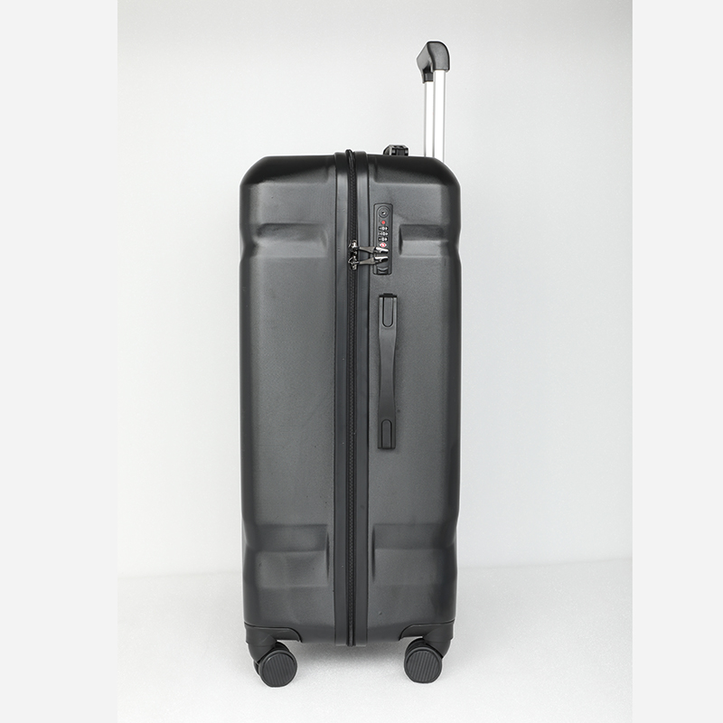 Picture of Travello Luxury Plus 28 Inch Ultra Light Weight Strong Build Quality Water-Resistant Double Caster Wheel Bigger Space Hardtop Luggage-Trolley Black