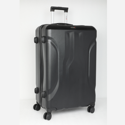 Picture of Travello Luxury Plus 28 Inch Ultra Light Weight Strong Build Quality Water-Resistant Double Caster Wheel Bigger Space Hardtop Luggage-Trolley Black