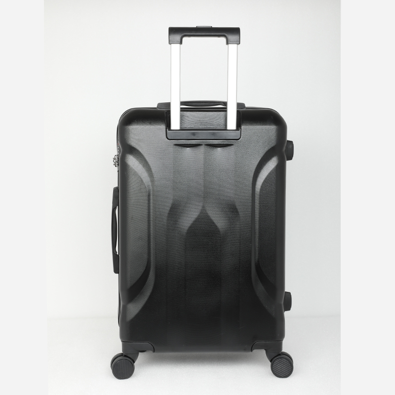 Picture of Travello Luxury Plus 28 Inch Ultra Light Weight Strong Build Quality Water-Resistant Double Caster Wheel Bigger Space Hardtop Luggage-Trolley Black