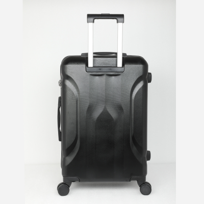 Picture of Travello Luxury Plus 28 Inch Ultra Light Weight Strong Build Quality Water-Resistant Double Caster Wheel Bigger Space Hardtop Luggage-Trolley Black