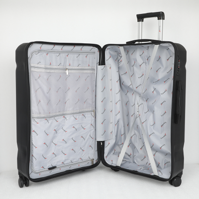 Picture of Travello Luxury Plus 28 Inch Ultra Light Weight Strong Build Quality Water-Resistant Double Caster Wheel Bigger Space Hardtop Luggage-Trolley Black