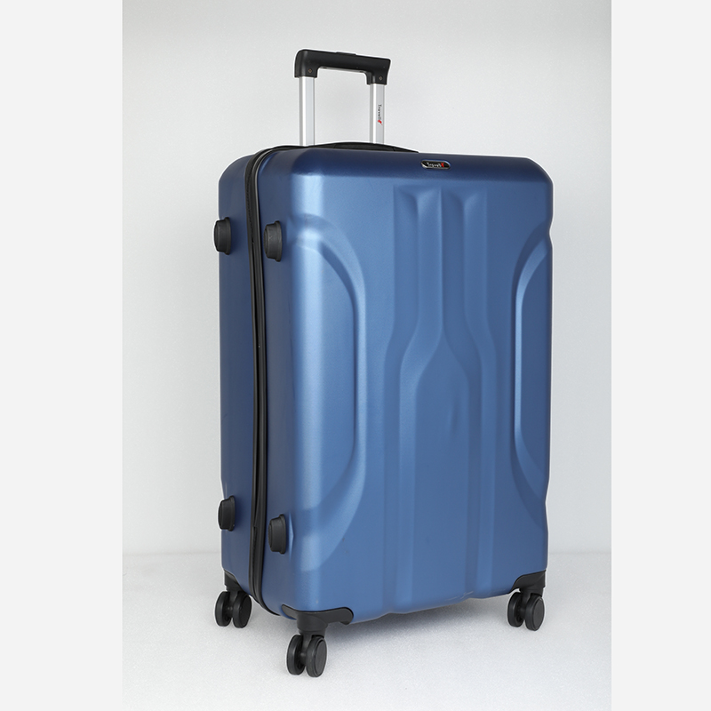 Picture of Travello Luxury Plus 28 Inch Ultra Light Weight Strong Build Quality Water-Resistant Double Caster Wheel Bigger Space Hardtop Luggage-Trolley Dark Blue