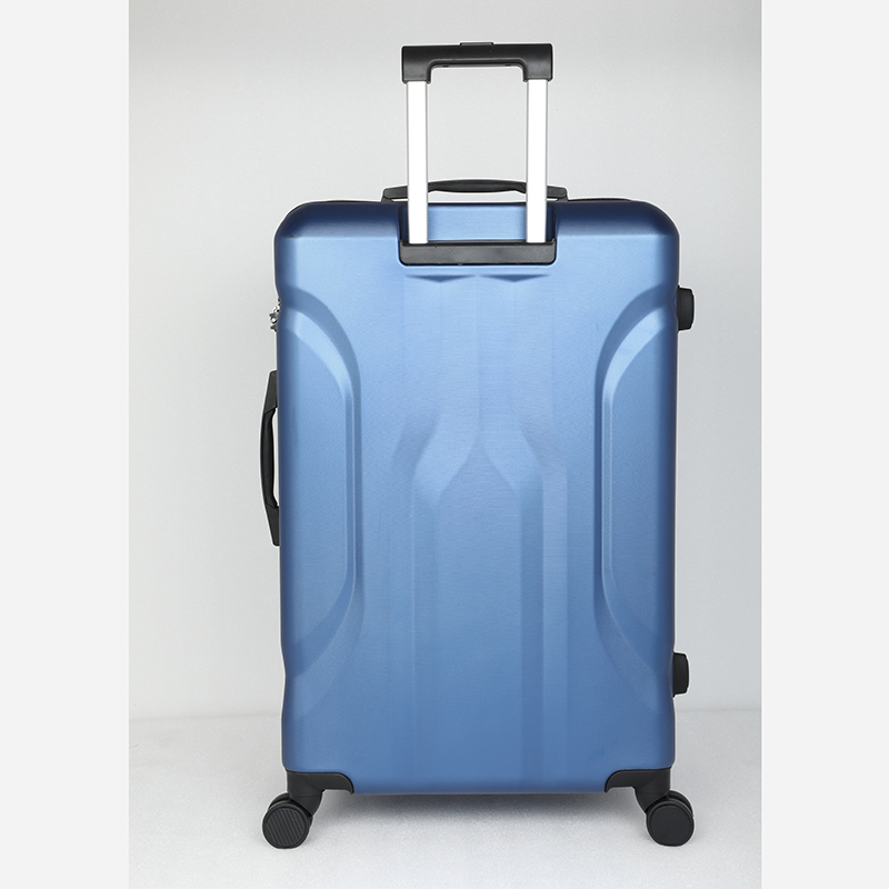 Picture of Travello Luxury Plus 28 Inch Ultra Light Weight Strong Build Quality Water-Resistant Double Caster Wheel Bigger Space Hardtop Luggage-Trolley Dark Blue