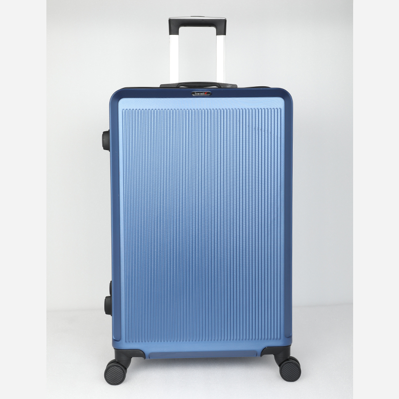 Picture of Travello 28 Inch Royal Zipper Unbreakable Body More Capacity Water Resistant Aluminum Luggage- Trolley Dark Blue