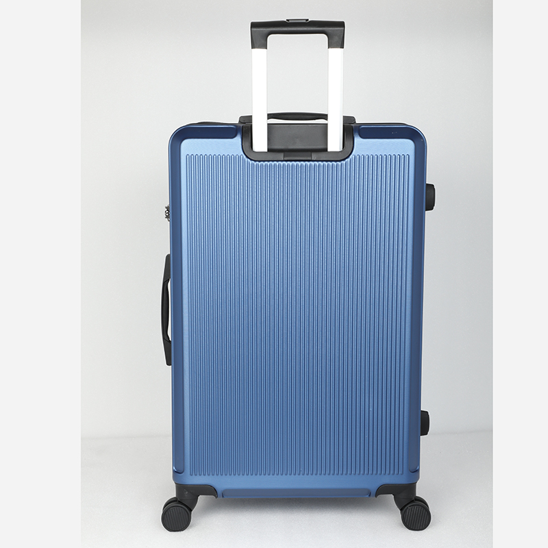 Picture of Travello 28 Inch Royal Zipper Unbreakable Body More Capacity Water Resistant Aluminum Luggage- Trolley Dark Blue