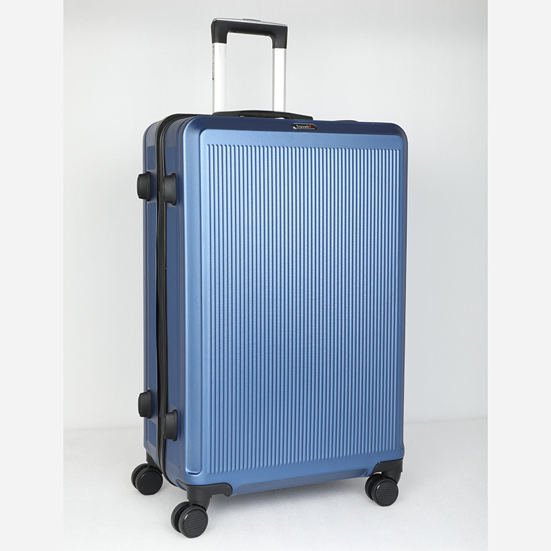 Picture of Travello 28 Inch Royal Zipper Unbreakable Body More Capacity Water Resistant Aluminum Luggage- Trolley Dark Blue