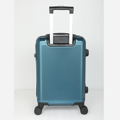 Picture of Travello 20 Inch Royal Zipper Unbreakable Body More Capacity Water Resistant Aluminum Luggage- Trolley Green