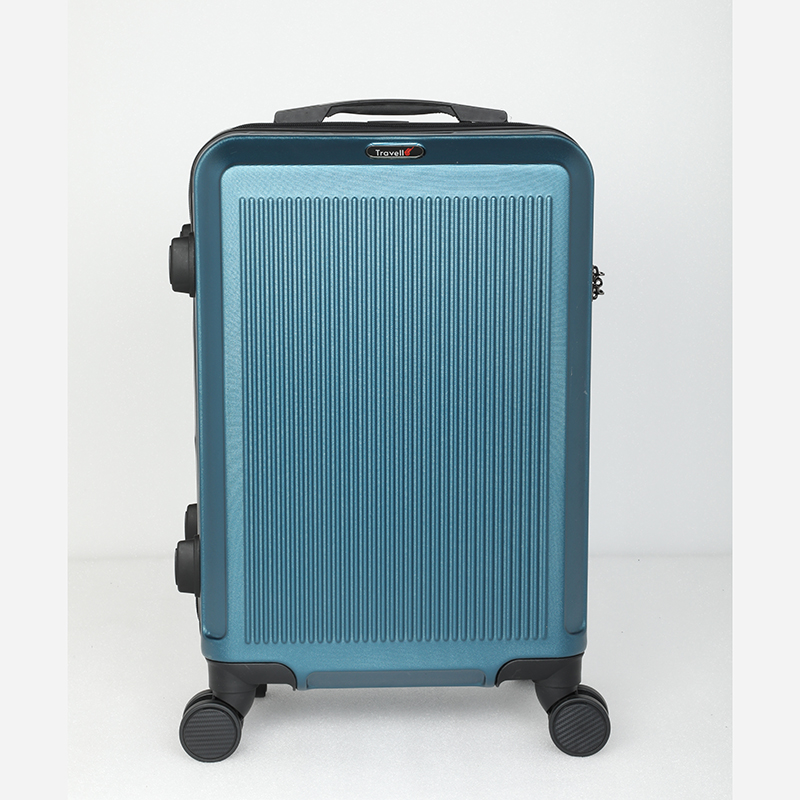 Picture of Travello 20 Inch Royal Zipper Unbreakable Body More Capacity Water Resistant Aluminum Luggage- Trolley Green