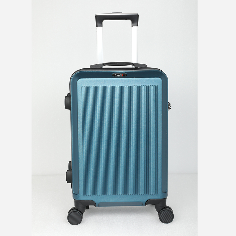 Picture of Travello 20 Inch Royal Zipper Unbreakable Body More Capacity Water Resistant Aluminum Luggage- Trolley Green