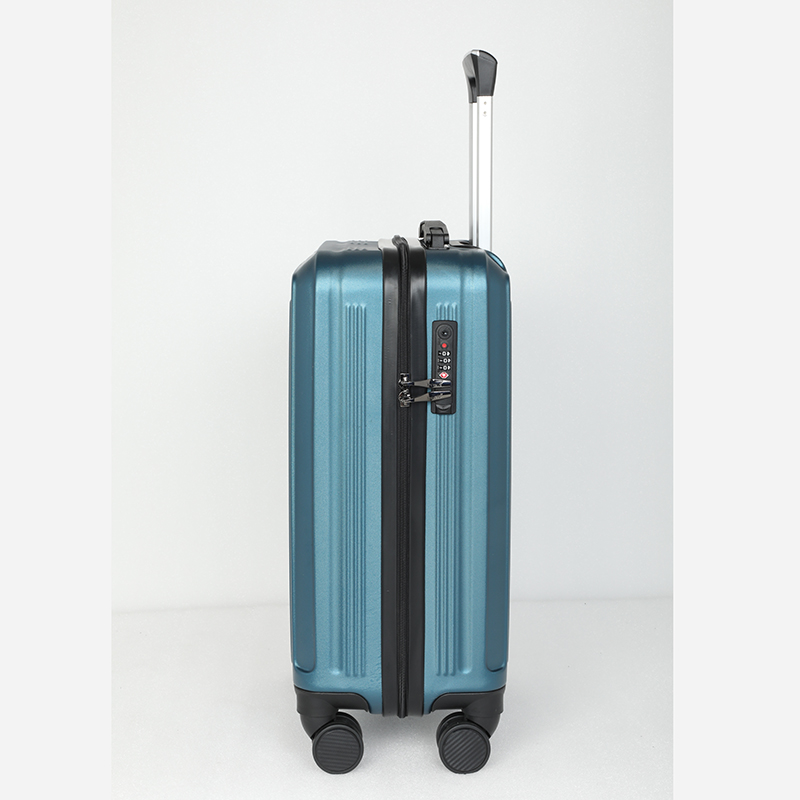 Picture of Travello 20 Inch Royal Zipper Unbreakable Body More Capacity Water Resistant Aluminum Luggage- Trolley Green