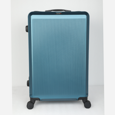 Picture of Travello 28 Inch Royal Zipper Unbreakable Body More Capacity Water Resistant Aluminum Luggage- Trolley Green