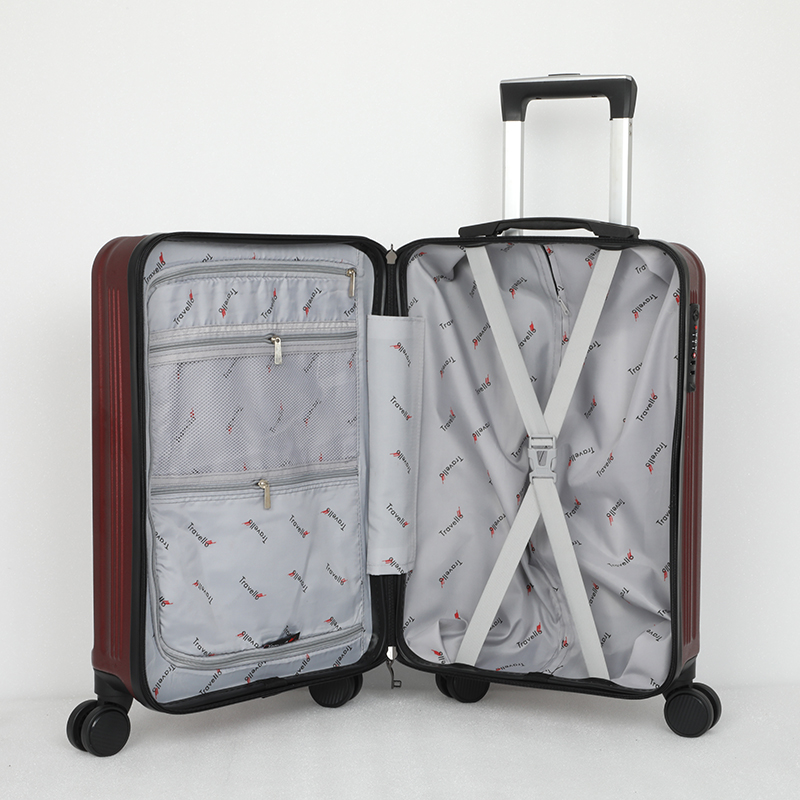 Picture of Travello Royal Zipper Luggage 20" Dark Red