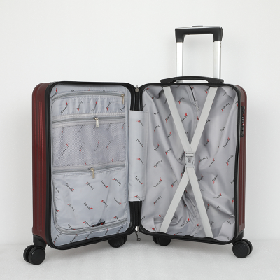 Picture of Travello Royal Zipper Luggage 20" Dark Red